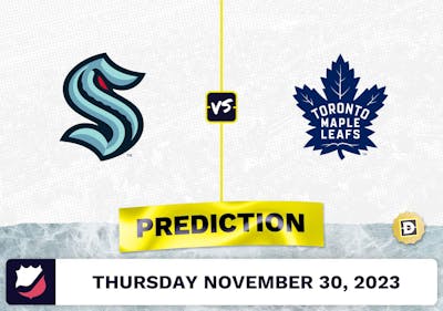 Seattle Kraken vs. Toronto Maple Leafs Prediction and Odds - November 30, 2023