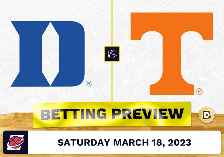 Duke vs. Tennessee March Madness Prediction - Mar 18, 2023