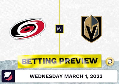 Hurricanes vs. Golden Knights Prediction and Odds - Mar 1, 2023