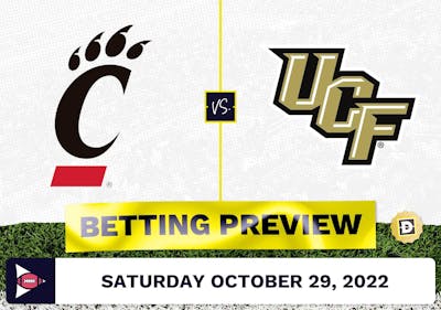 Cincinnati vs. UCF CFB Prediction and Odds - Oct 29, 2022