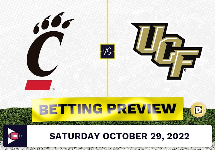 Cincinnati vs. UCF CFB Prediction and Odds - Oct 29, 2022