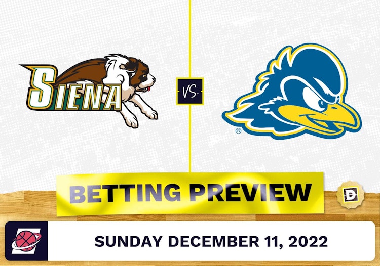 Siena vs. Delaware CBB Prediction and Odds - Dec 11, 2022