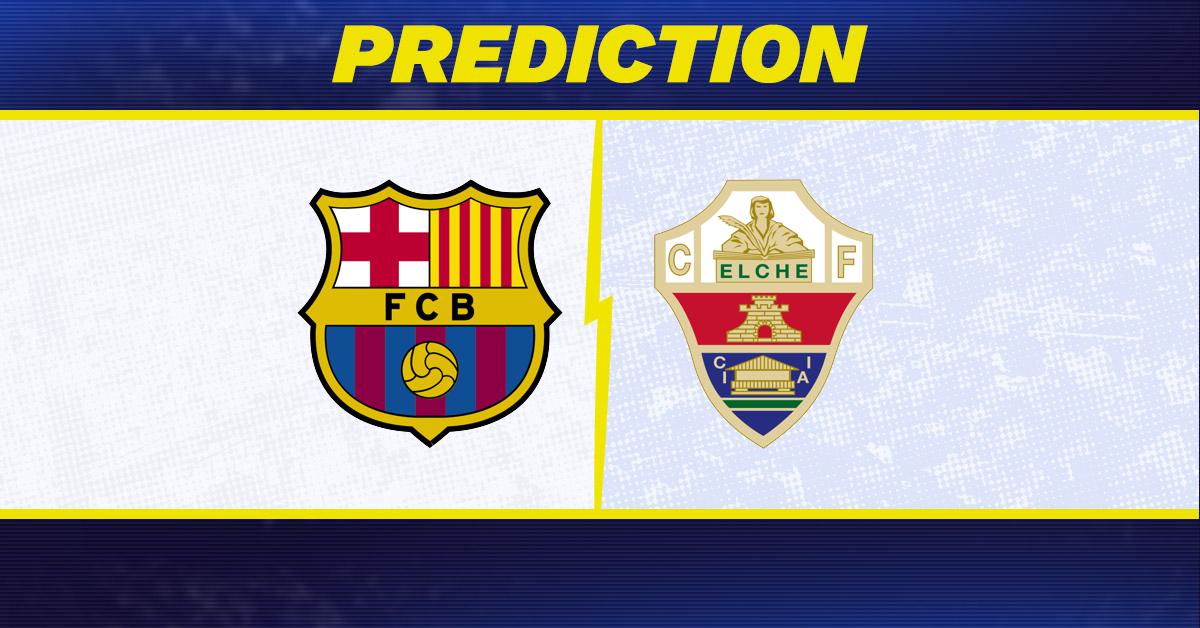 Barcelona vs. Elche prediction, odds, La Liga picks [11/2/2025]