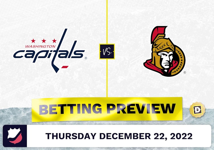 Capitals vs. Senators Prediction and Odds - Dec 22, 2022
