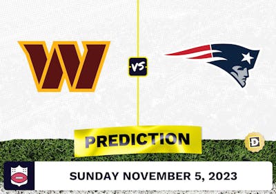 Commanders vs. Patriots Prediction, Week 9 Odds, NFL Player Props [2023]