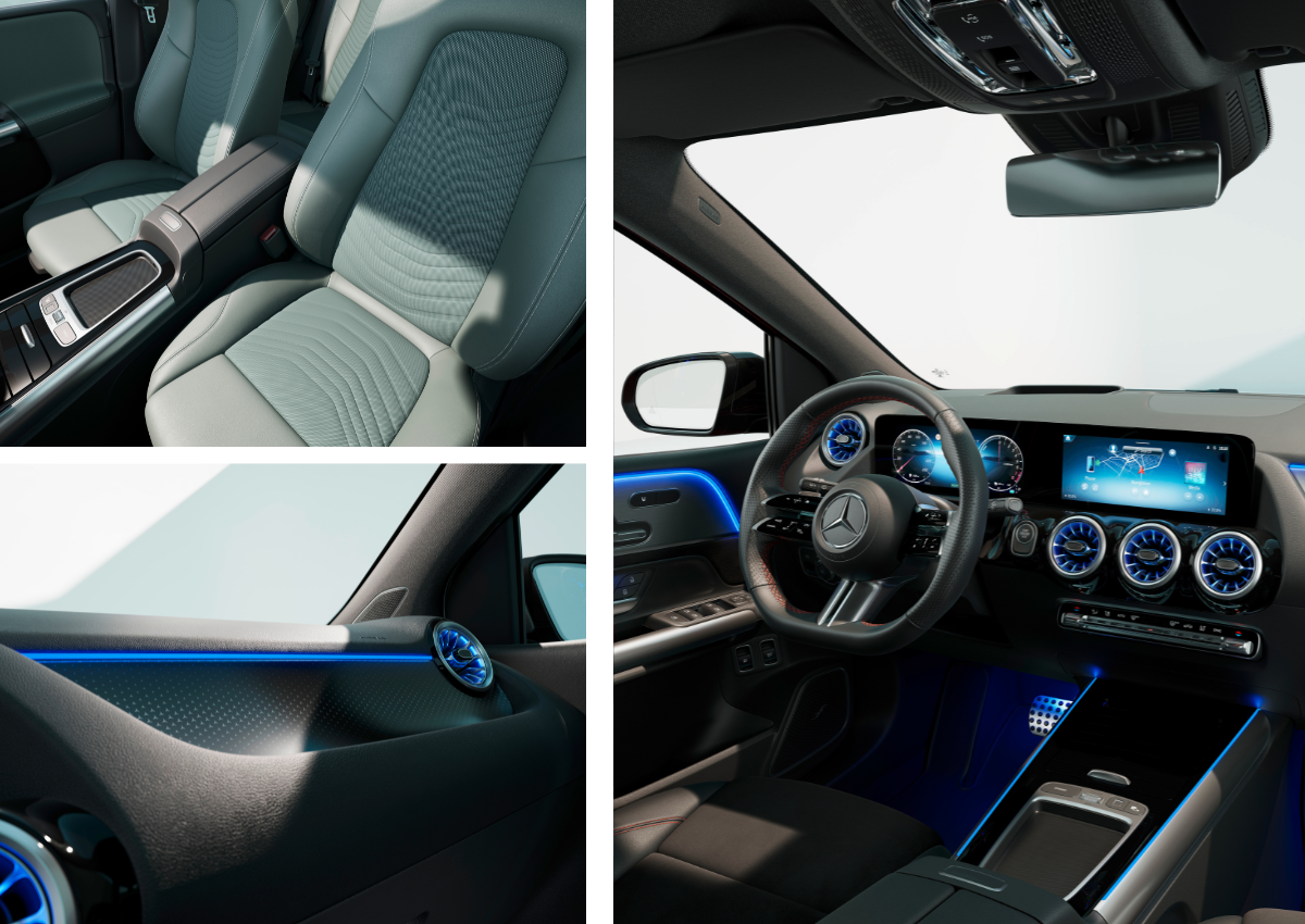 Das Interior der Mercedes-Benz B-Klasse