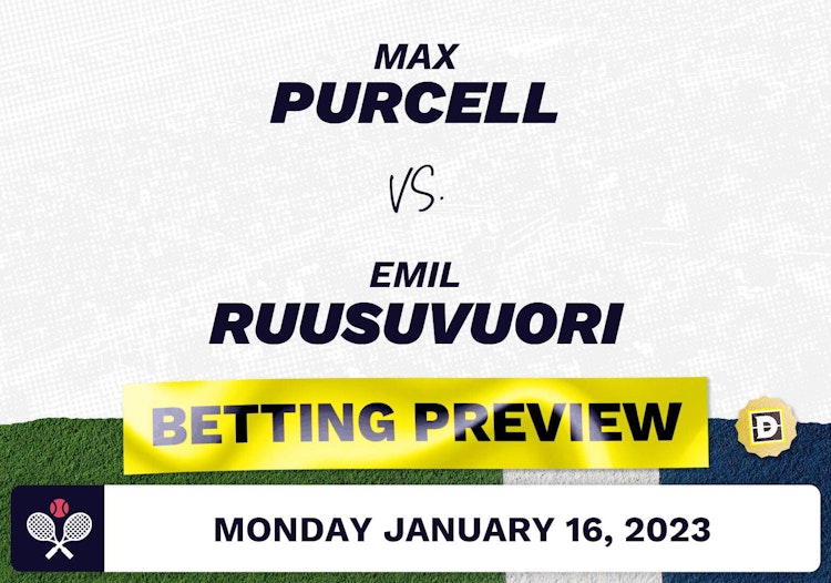 Max Purcell vs. Emil Ruusuvuori Predictions - Jan 17, 2023