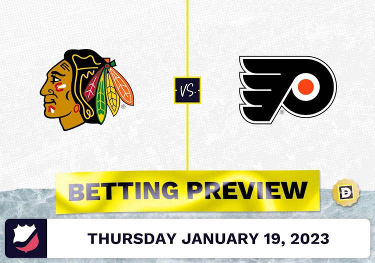 Blackhawks vs. Flyers Prediction and Odds - Jan 19, 2023