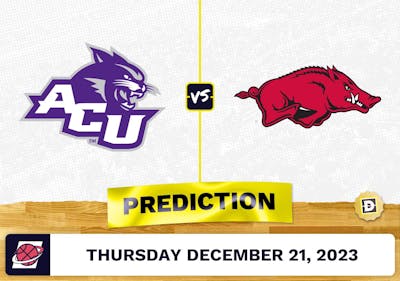 Abilene Christian vs. Arkansas Prediction, Odds, College Basketball Picks  [12/21/2023]
