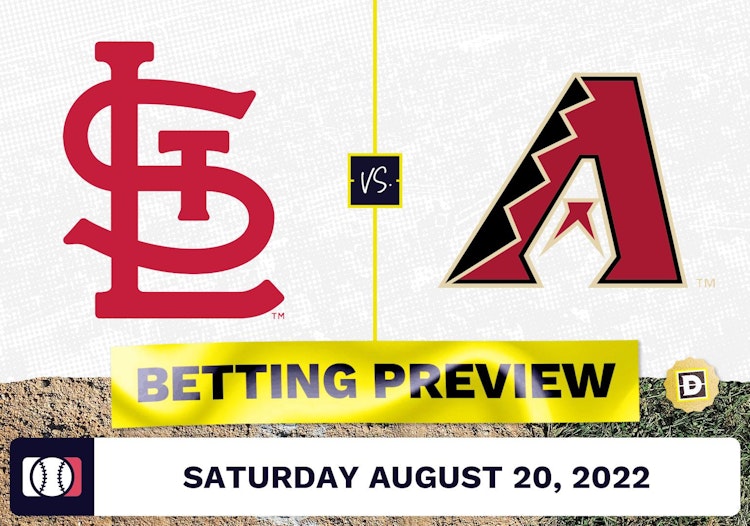 Cardinals vs. Diamondbacks Prediction and Odds - Aug 20, 2022