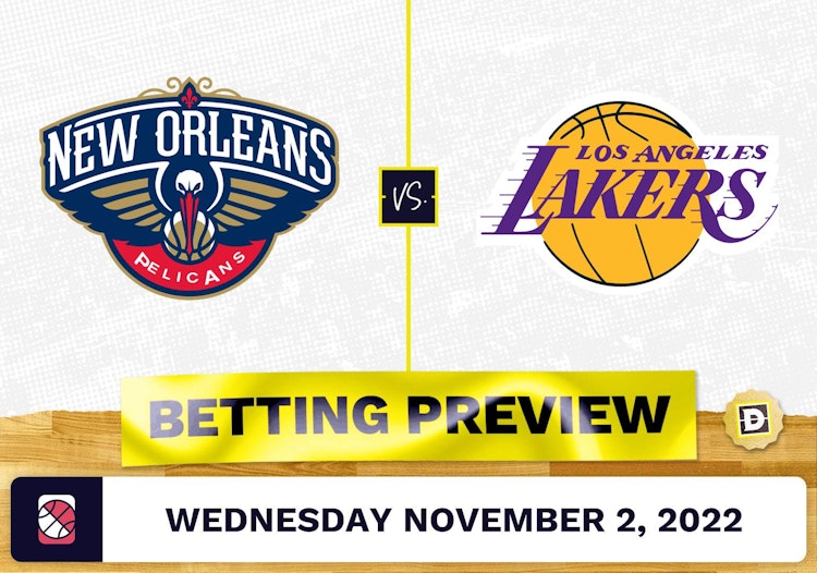 Pelicans vs. Lakers Prediction and Odds - Nov 2, 2022