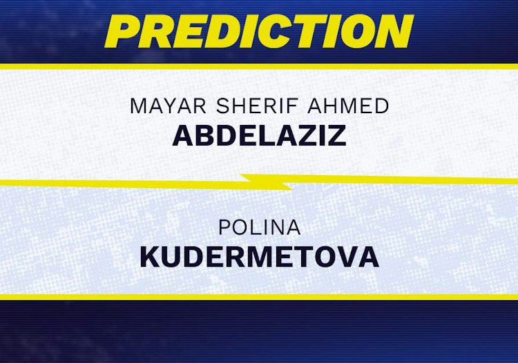 Mayar Sherif Ahmed Abdelaziz takes on Polina Kudermetova in WTA Beijing action.