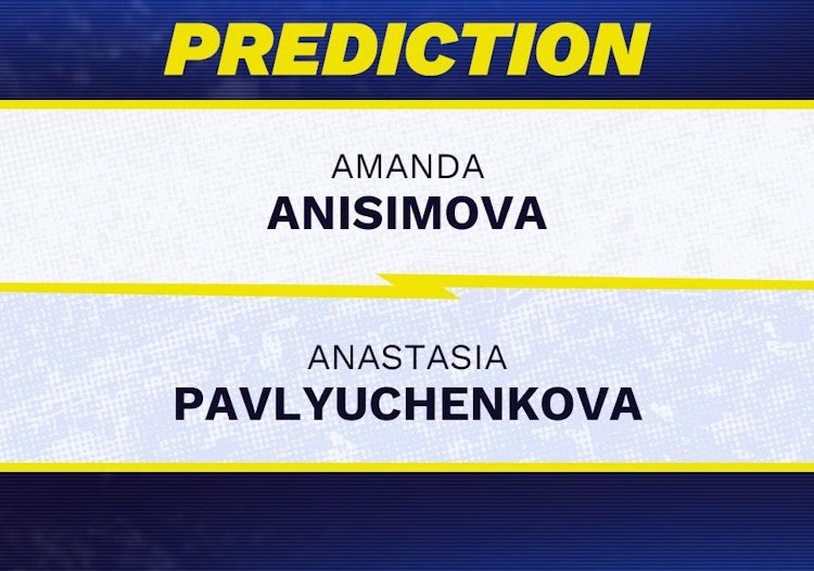 Amanda Anisimova vs Anastasia Pavlyuchenkova Tennis Prediction.