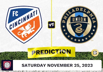 FC Cincinnati vs. Philadelphia Union Prediction - November 25, 2023