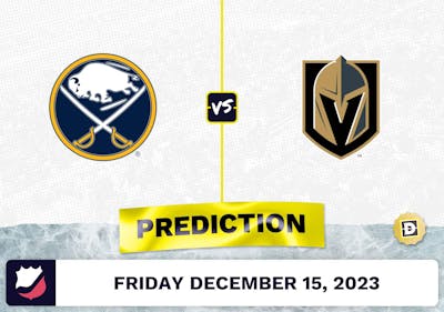 Buffalo Sabres vs. Vegas Golden Knights Prediction, Odds, Picks for NHL Friday [12/15/2023]