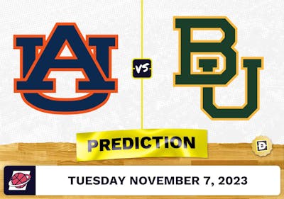 Auburn vs. Baylor Basketball Prediction - November 7, 2023