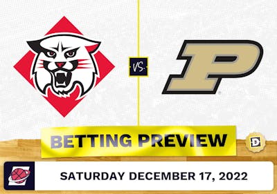 Davidson vs. Purdue CBB Prediction and Odds - Dec 17, 2022