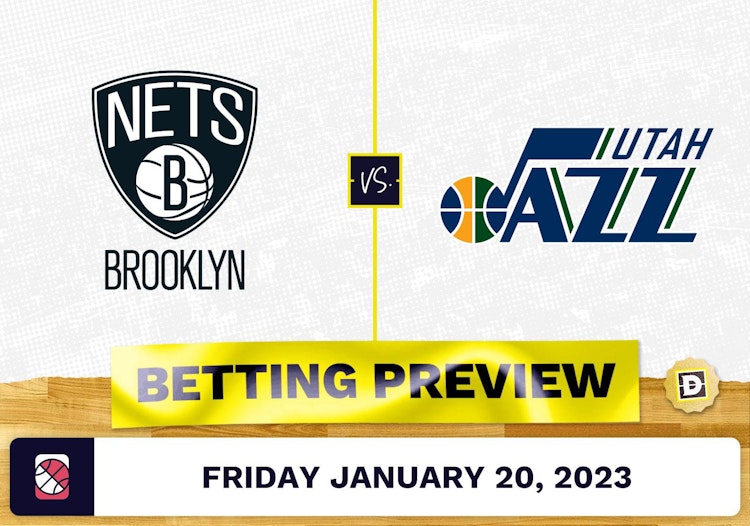 Nets vs. Jazz Prediction and Odds - Jan 20, 2023