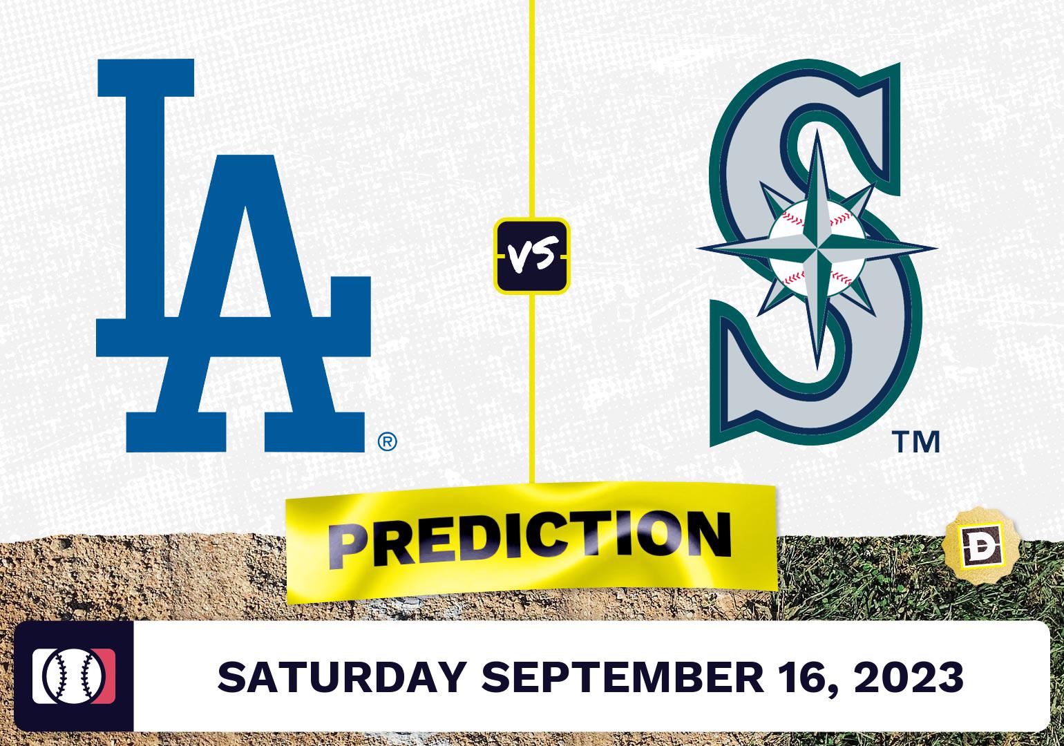 Dodgers vs. Mariners Prediction for MLB Saturday [9/16/2023]