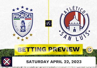 Pachuca vs. San Luis Prediction and Odds - Apr 22, 2023