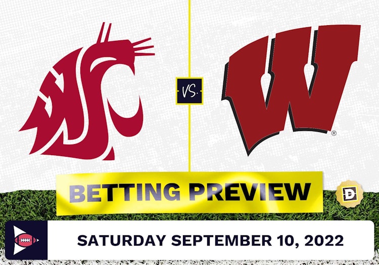Washington State vs. Wisconsin CFB Prediction and Odds - Sep 10, 2022