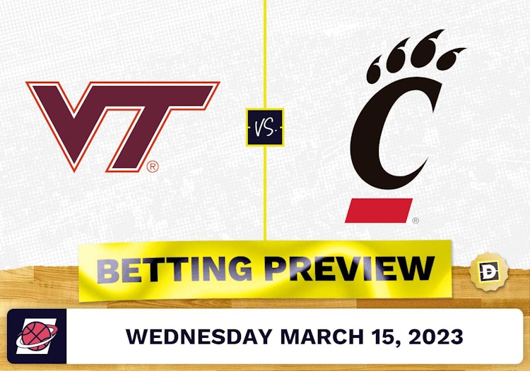 Virginia Tech vs. Cincinnati CBB Prediction and Odds - Mar 15, 2023