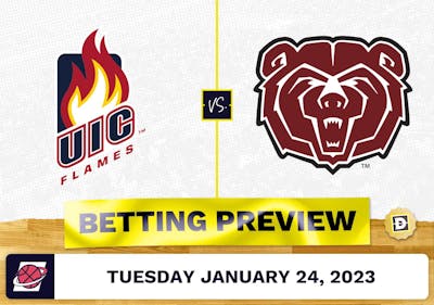 Illinois-Chicago vs. Missouri State CBB Prediction and Odds - Jan 24, 2023