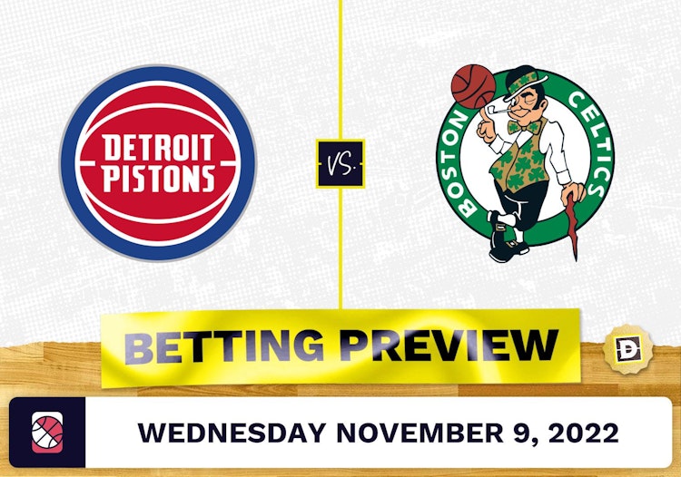 Pistons vs. Celtics Prediction and Odds - Nov 9, 2022