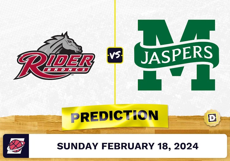 Rider vs. Manhattan Prediction, Odds, College Basketball Picks [2/18/2024]