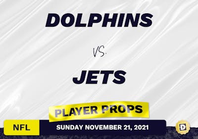 Dolphins vs. Jets Projected Player Stats - Nov 21, 2021