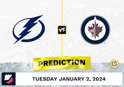 Tampa Bay Lightning vs. Winnipeg Jets Prediction, Odds, NHL Picks  [1/2/2024]