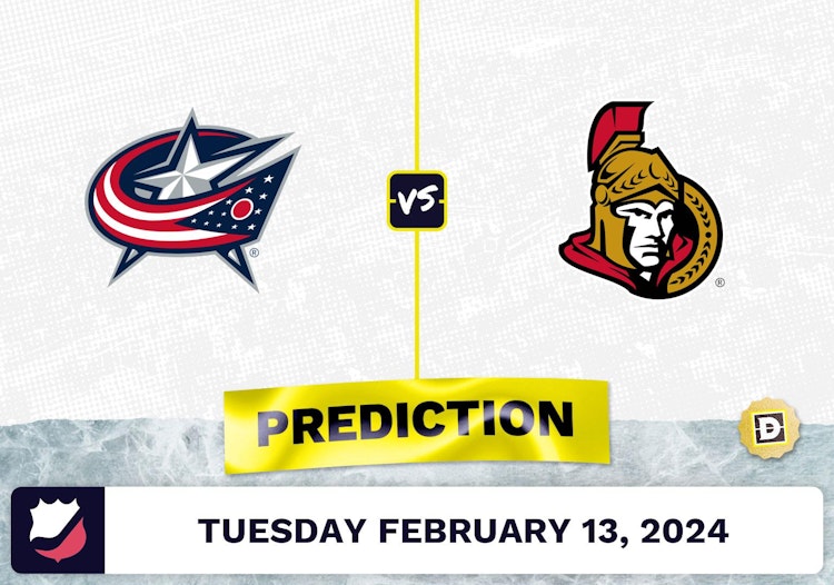 Columbus Blue Jackets vs. Ottawa Senators Prediction, Odds, NHL Picks [2/13/2024]