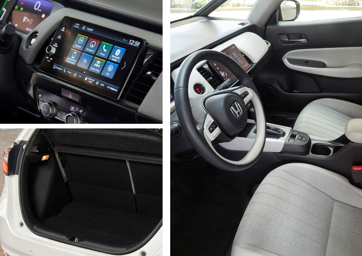 Das Interieur des Honda Jazz
