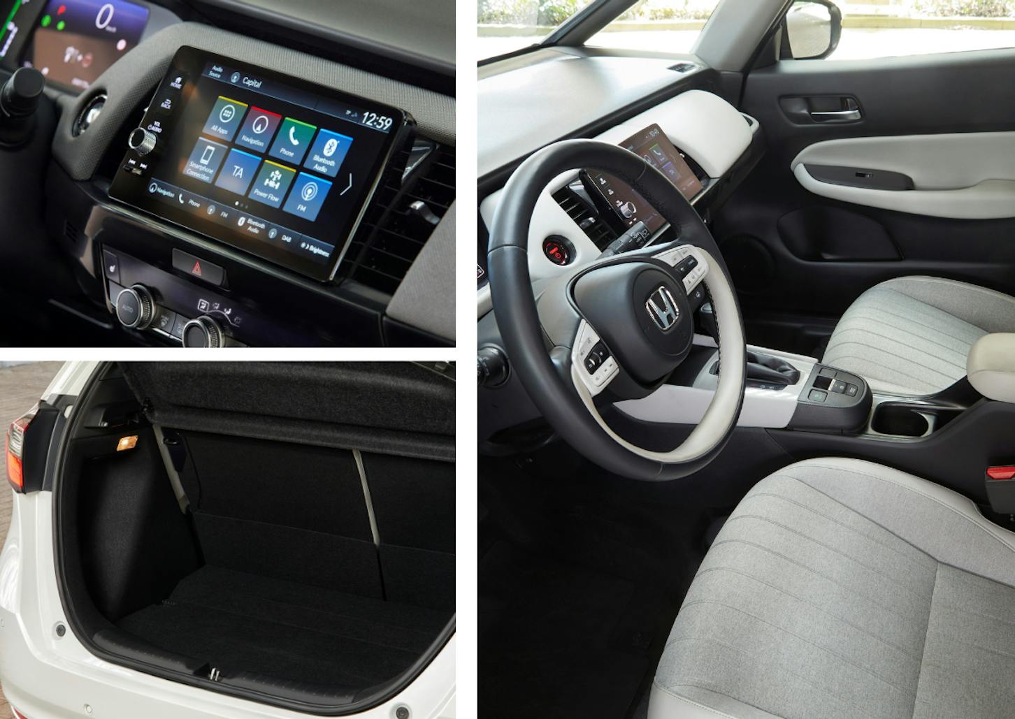 Das Interieur des Honda Jazz
