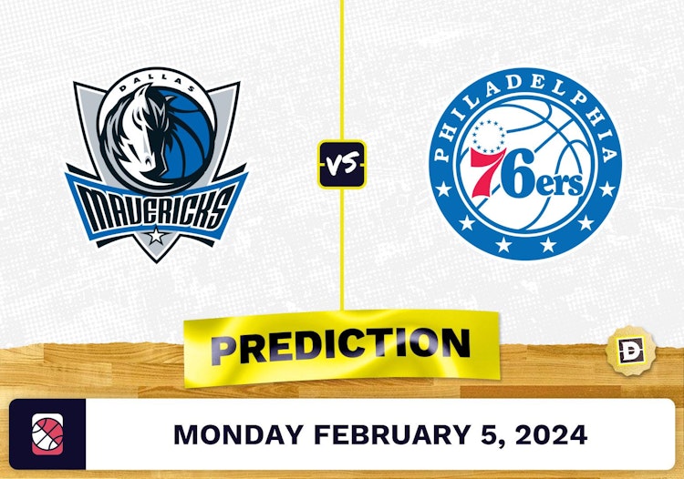 Dallas Mavericks vs. Philadelphia 76ers Prediction, Odds, NBA Picks [2/5/2024]