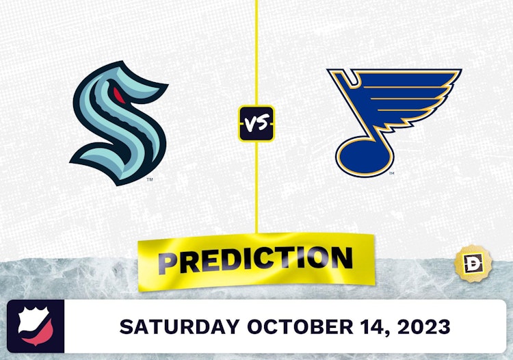 Kraken vs. Blues Prediction and Odds - October 14, 2023