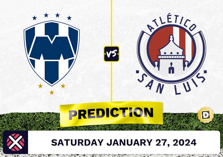 Monterrey vs. San Luis Prediction, Odds, Liga MX Picks [1/27/2024]