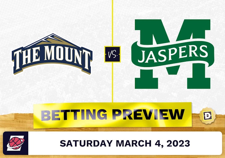 Mount St. Mary's vs. Manhattan CBB Prediction and Odds - Mar 4, 2023