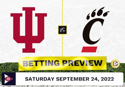 Indiana vs. Cincinnati CFB Prediction and Odds - Sep 24, 2022
