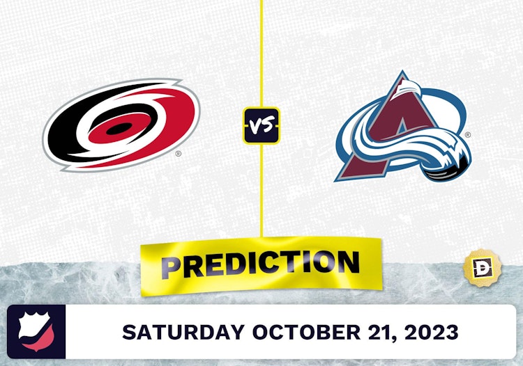 Hurricanes vs. Avalanche Prediction and Odds - October 21, 2023