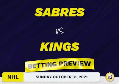 Sabres vs. Kings Predictions and Odds - Oct 31, 2021