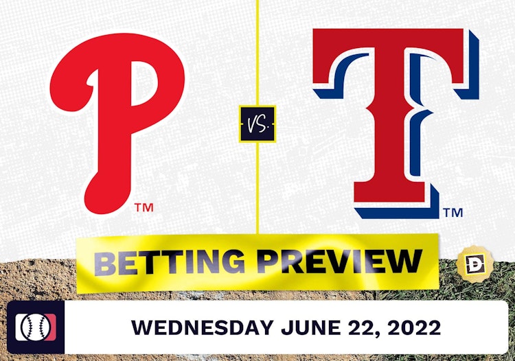 Phillies vs. Rangers Prediction and Odds - Jun 22, 2022