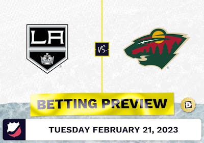 Kings vs. Wild Prediction and Odds - Feb 21, 2023