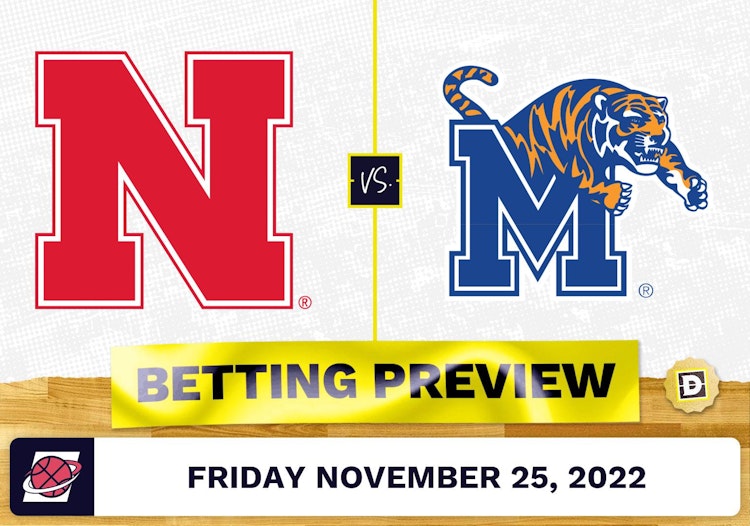 Nebraska vs. Memphis CBB Prediction and Odds - Nov 25, 2022