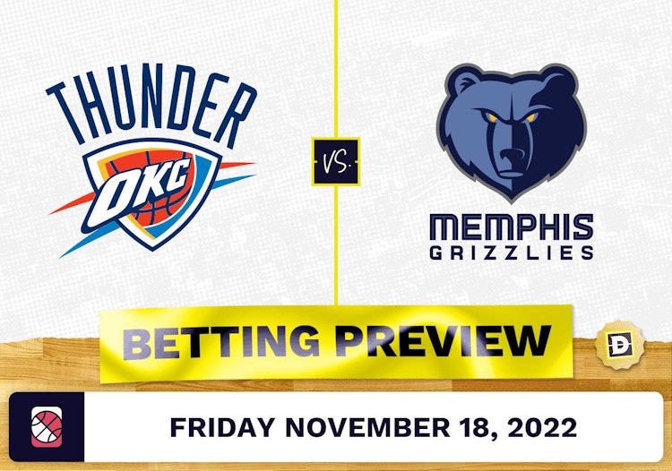 Thunder vs. Grizzlies Prediction and Odds - Nov 18, 2022