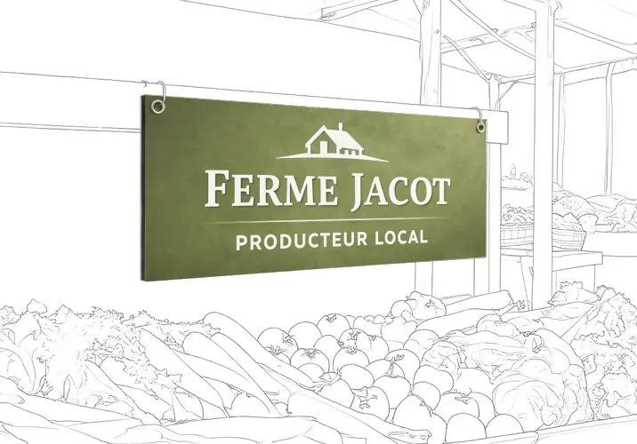 Panneau aluminium 6 mm affichage longue durée