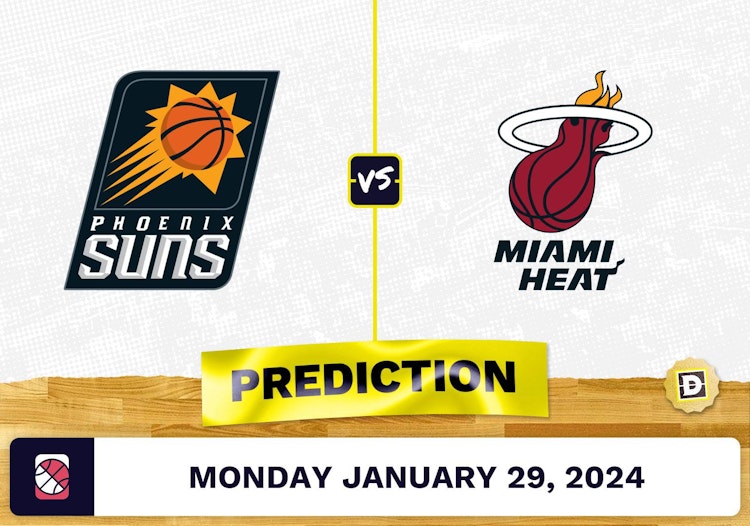 Phoenix Suns vs. Miami Heat Prediction, Odds, NBA Picks [1/29/2024]