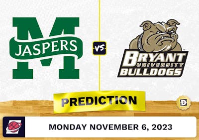 Manhattan vs. Bryant University Basketball Prediction - November 6, 2023