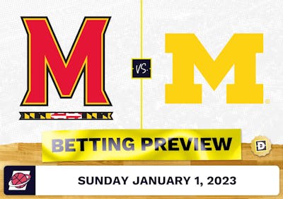 Maryland vs. Michigan CBB Prediction and Odds - Jan 1, 2023