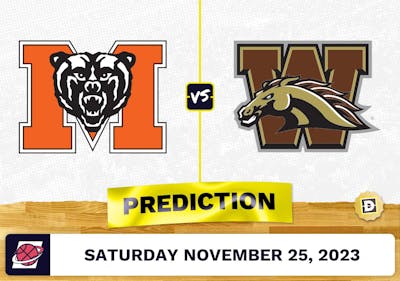 Mercer vs. Western Michigan Basketball Prediction - November 25, 2023